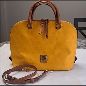 Dooney & Bourke mustard handbag
